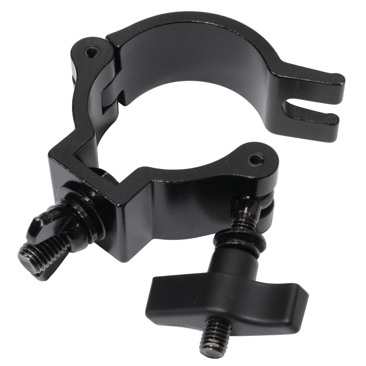 ProX T-C9H-BLK Aluminum Slim M10 O-Clamp with Big Wing Knob for 2" Truss Tube Capacity 165 lbs. Black Finish