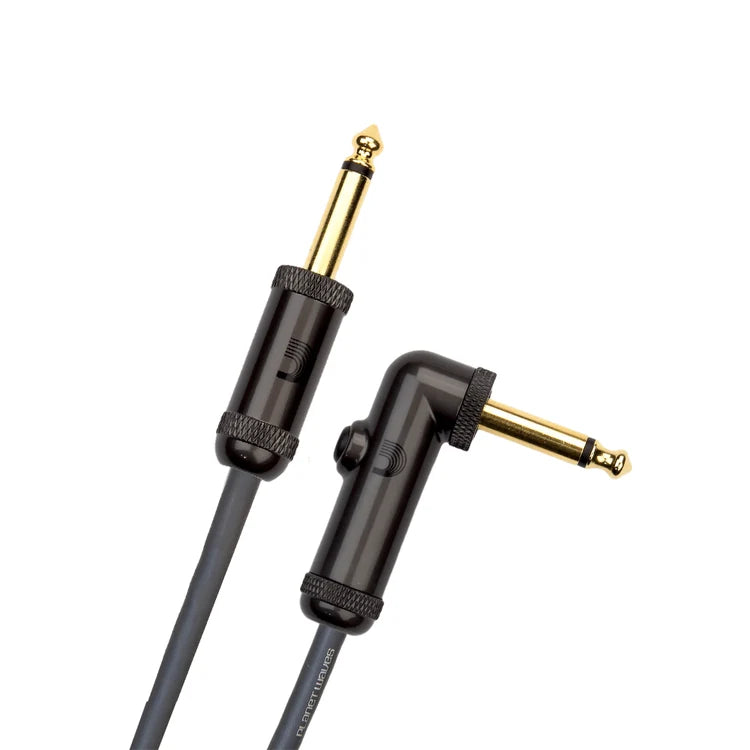 D'Addario Circuit Breaker Instrument Cable 10ft Angle