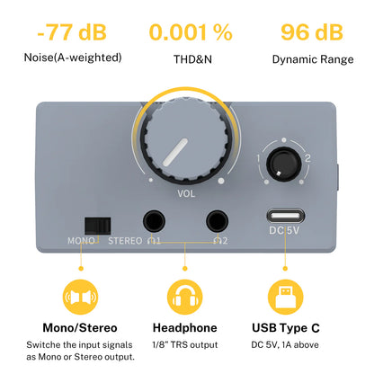 Donner EM2 Personal In-Ear Headphone Amplifier