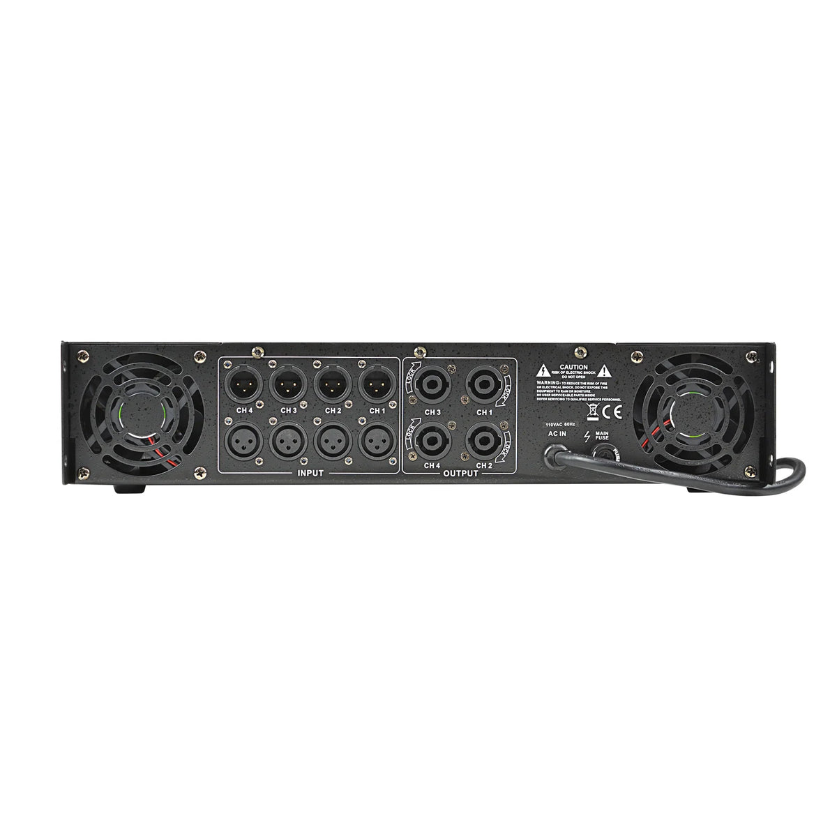 Audiopipe AQ4-4000 Professional Power Amplifier