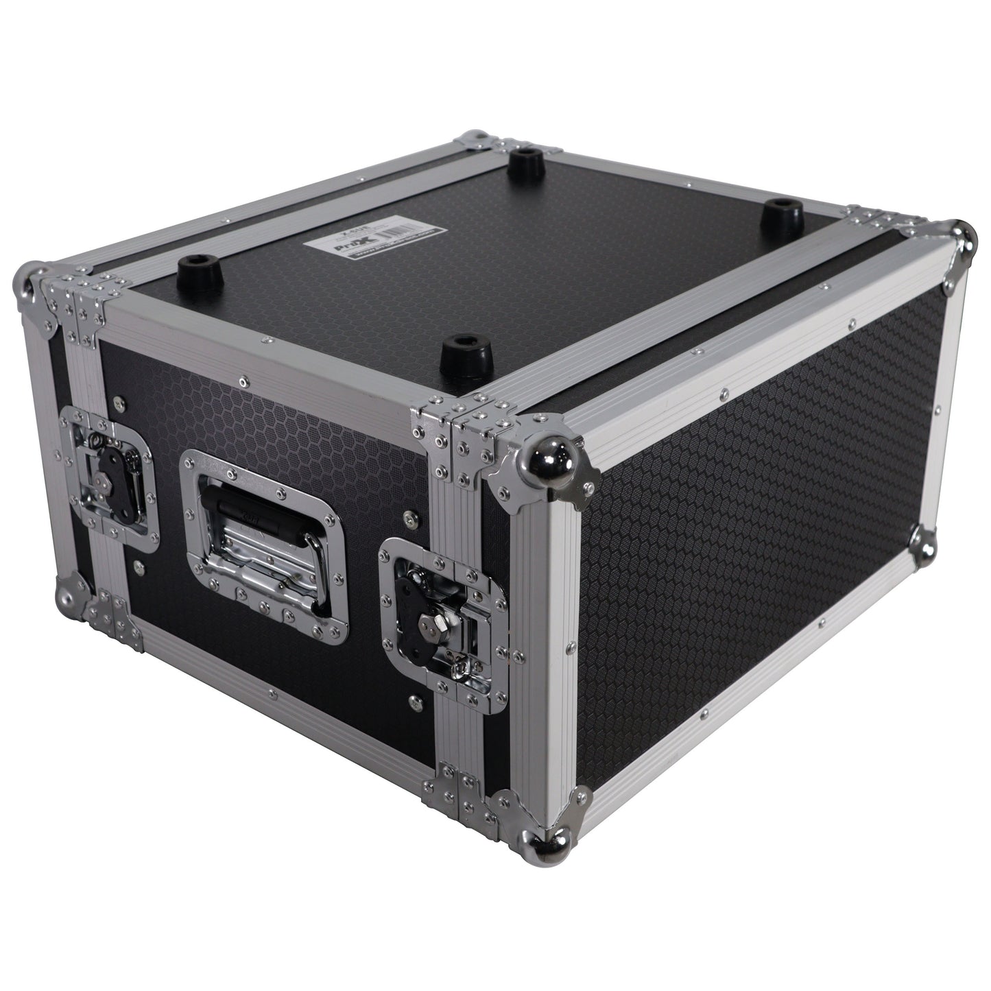 ProX X-6UE 6U Deluxe 14" Deep 19" Width Amp Effects Rack Flight Hard Case