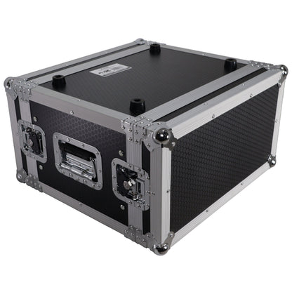 ProX X-6UE 6U Deluxe 14" Deep 19" Width Amp Effects Rack Flight Hard Case
