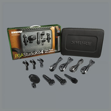 Shure PGASTUDIOKIT4 4-piece Microphone Kit