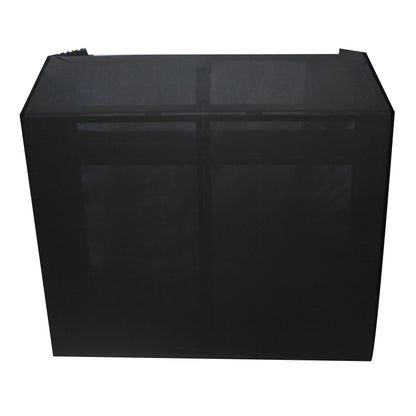 ProX XF-MESA-MK2 Mesa MK2 DJ Facade Table Station Includes White & Black Scrims and Padded Carry Bag