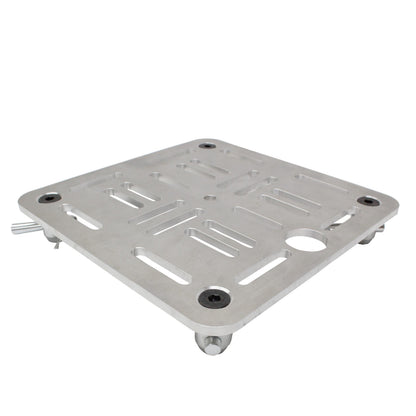 ProX XT-BP12AH 12" Aluminum 8mm Slotted Holes Truss Top Plate for F34 F32 F31 Conical Square Truss with Twist Locks and Connectors