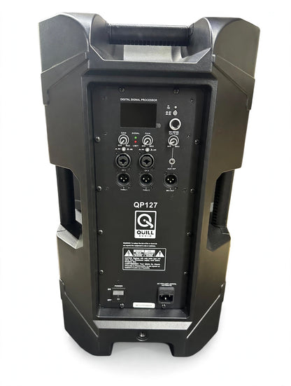 Quill Audio QP-127 12” Powered Speker