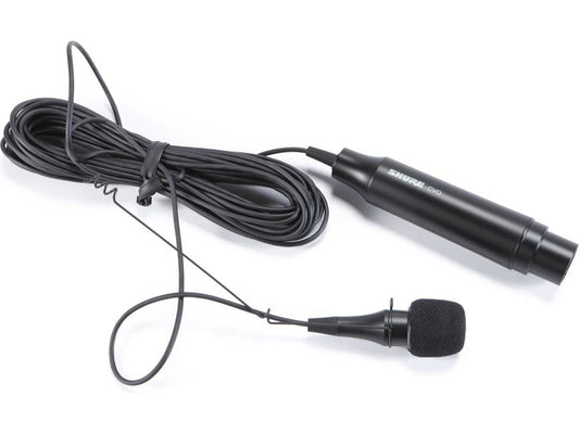 Shure CVO-B/C Installed Sound Overhead Microphone - Black