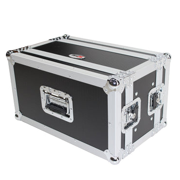 ProX X-6U7D 6U Deluxe Effects Rack 7 In Deep Rail to Rail | W-Handles
