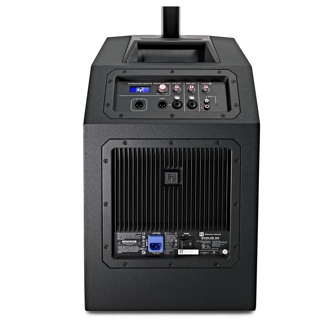 Electro-Voice Evolve 50 Portable Column PA System - Black