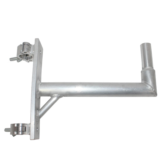ProX XT-SPMT 14" Speaker Mounting Pole Extension with Dual 2" Truss Clamps for F31 F32 F34 Truss – 220 lbs Load Capacity