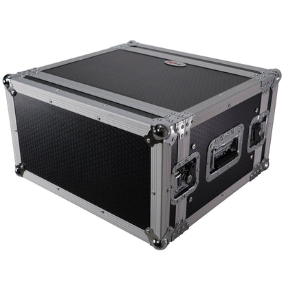 ProX X-6UE 6U Deluxe 14" Deep 19" Width Amp Effects Rack Flight Hard Case