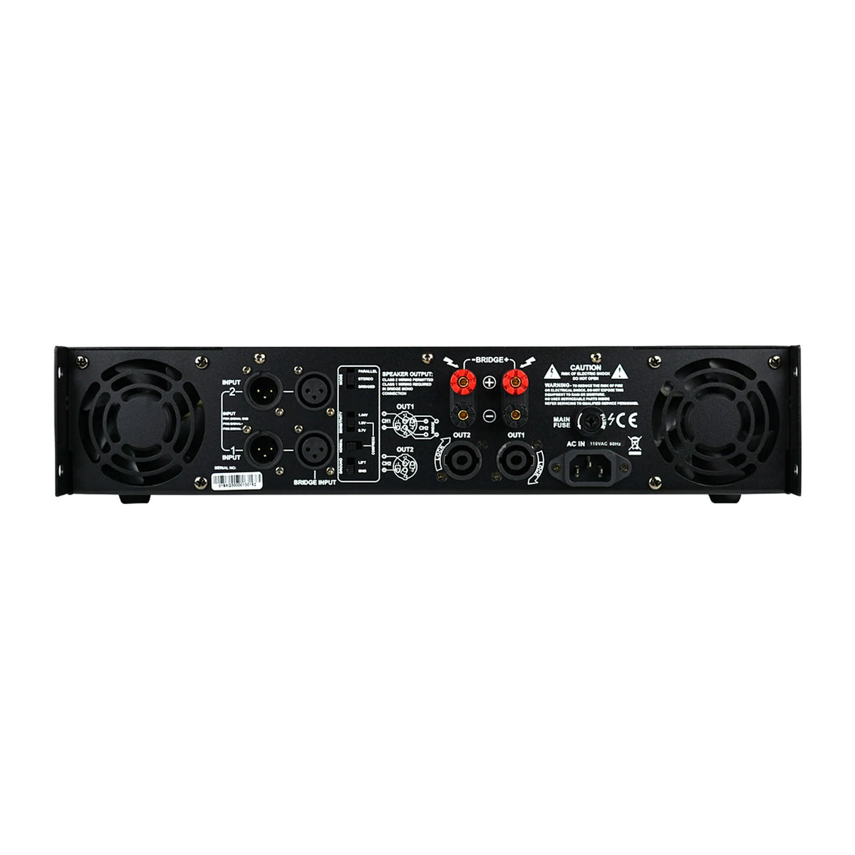 Audiopipe AQ-3000 Professional Power Amplifier