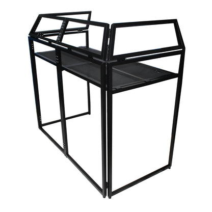 ProX XF-MESA-MK2 Mesa MK2 DJ Facade Table Station Includes White & Black Scrims and Padded Carry Bag