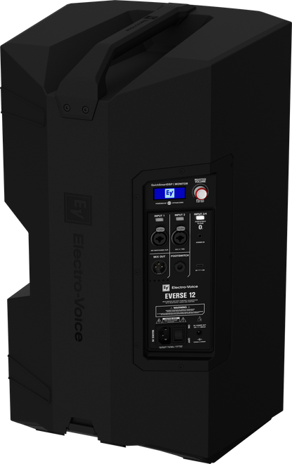 Electro-Voice Everse 12 12-inch 2-way Battery-powered PA Speaker - Black