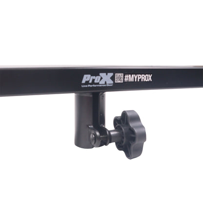 ProX X-DS29 Double Adjustable Speaker Stand Bracket Black