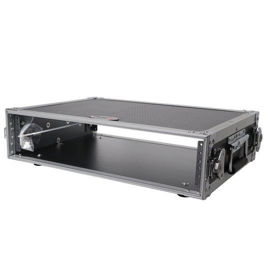 ProX X-2UE Prox X-2UE 2U Deluxe Effects Rack 14" deep Rail to Rail w/ handles