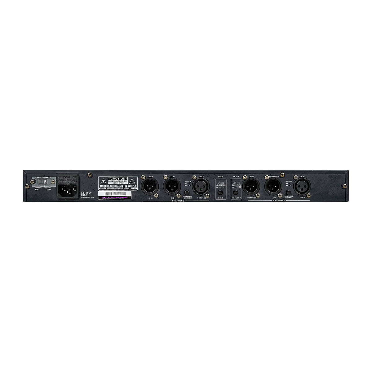 Audiopipe APCR-203X Professional Audio Crossover