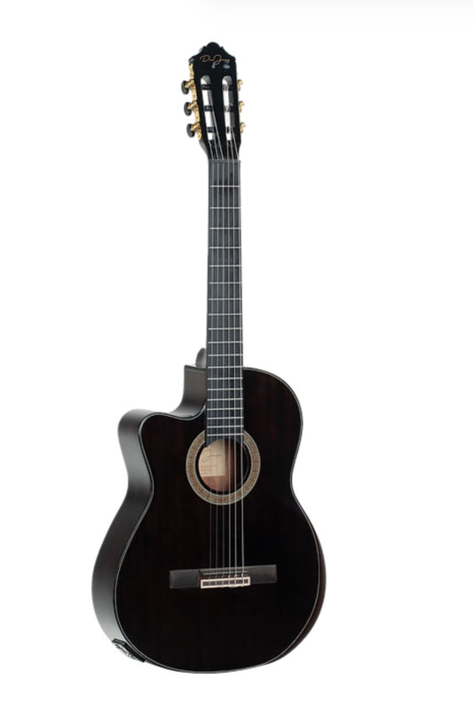 Don Jose DJ-G160CEQLH-TBK Guitarra Clasica Left Handed