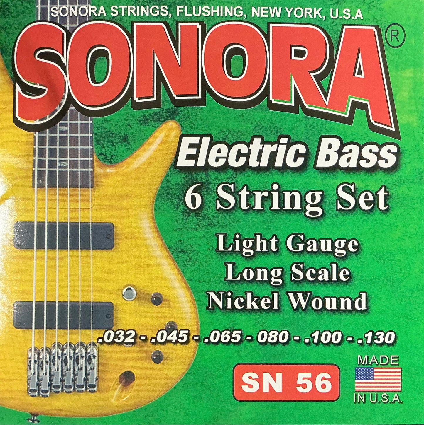 Sonora SN56 Bass 6 Strings .032-.130 - Light