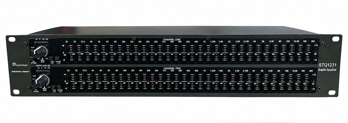 Soundtrack STQ-1231 Professional Dual-Channel 31-band Graphic Equalizer