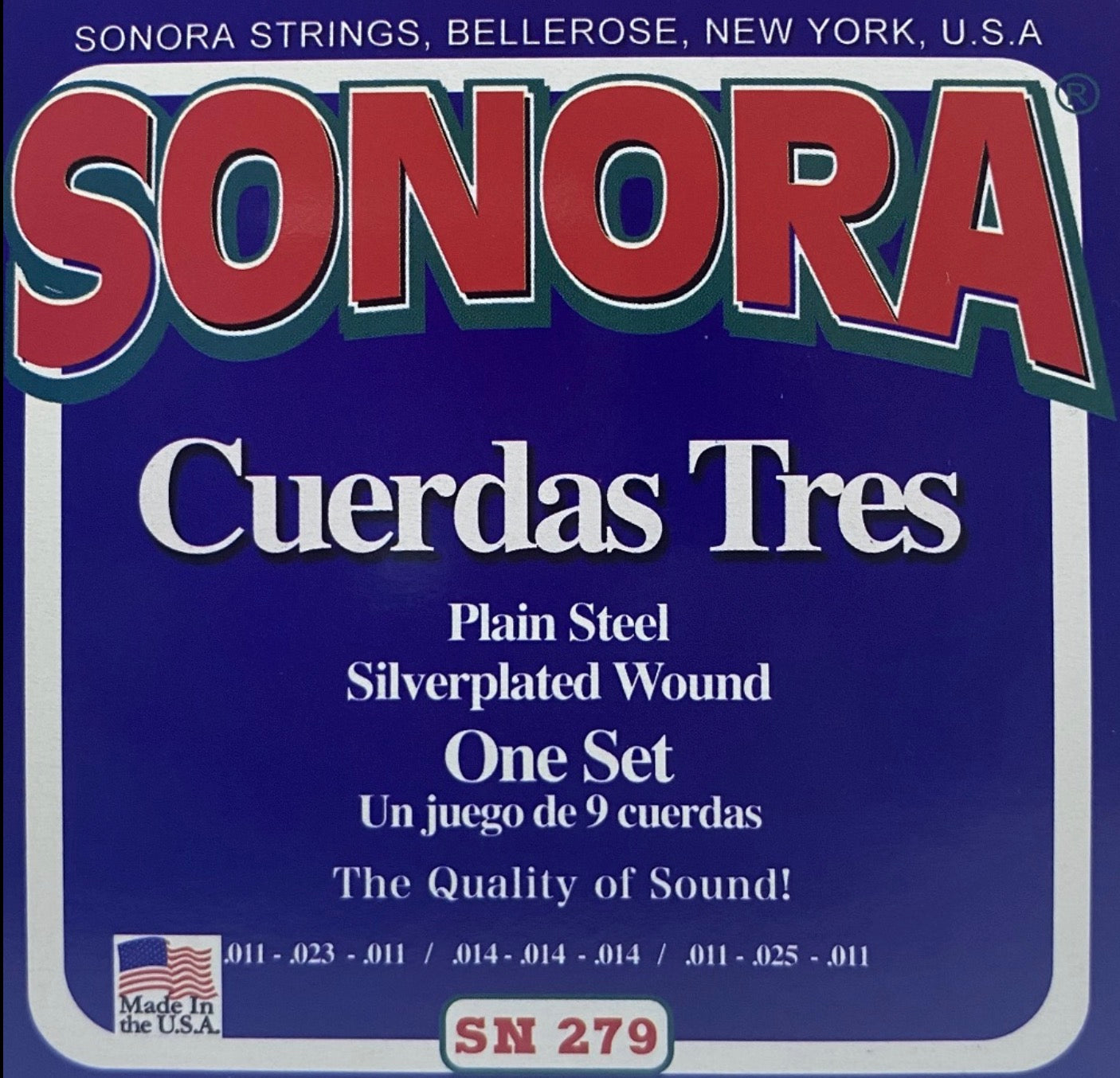 Sonora SN279 Cuerdas Tres