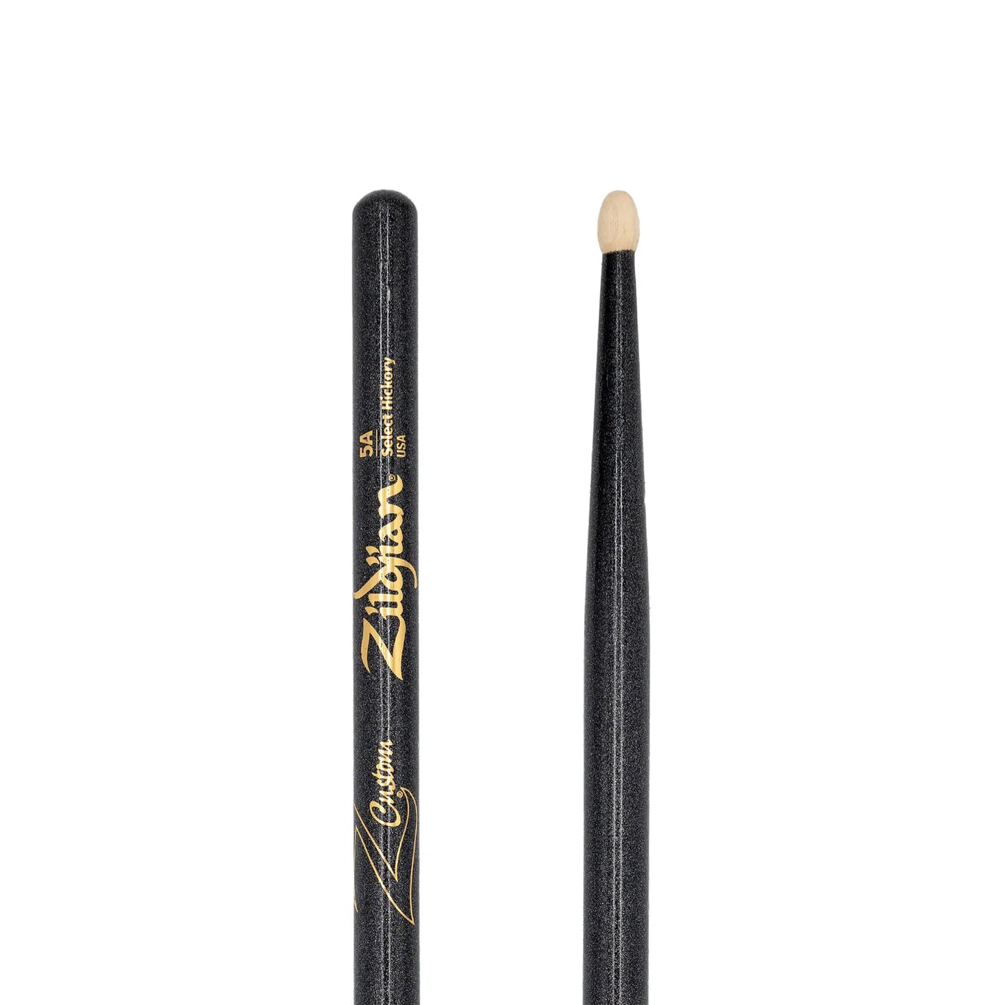 Zildjian 5A Custom Black Drum Sticks