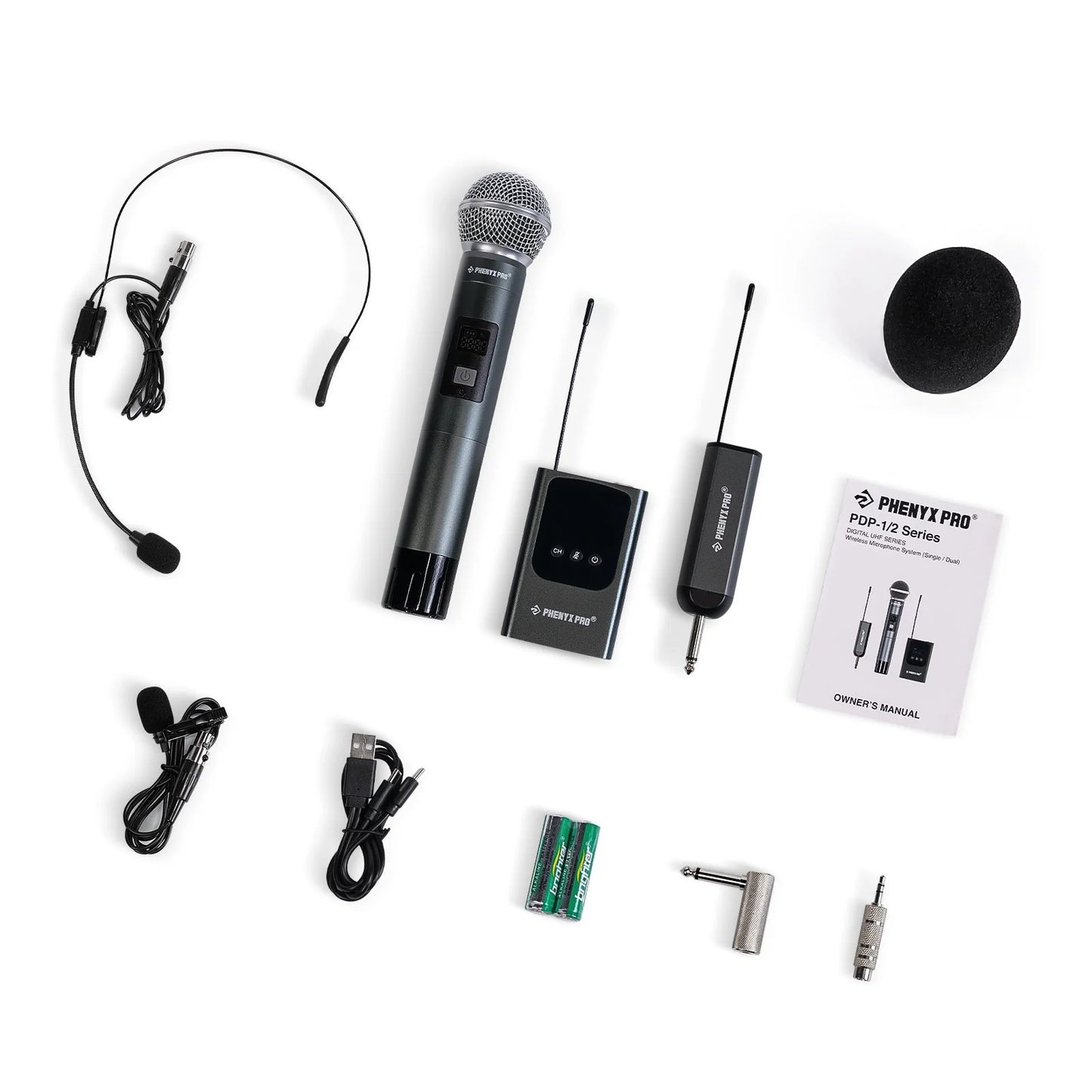 Phenyx Pro PDP-2-1H1B Wireless Microphone System