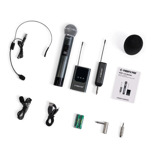 Phenyx Pro PDP-2-1H1B Wireless Microphone System