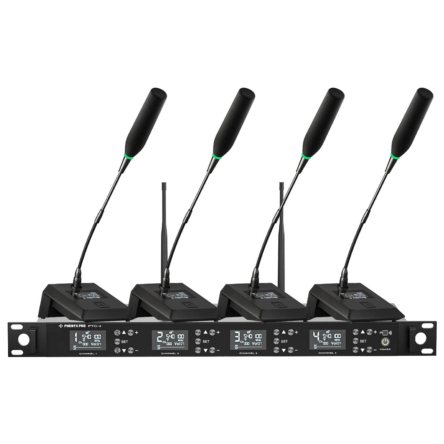 Phenyx Pro PTC-4 Wireless Conference Microphone System