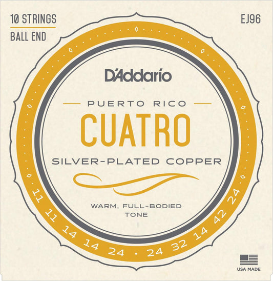 D’Addario Cuatro Puerto Rico Strings