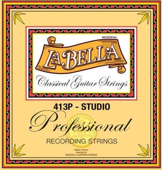 La Bella 413P Studio Classical Guitar Strings - Medium Tension