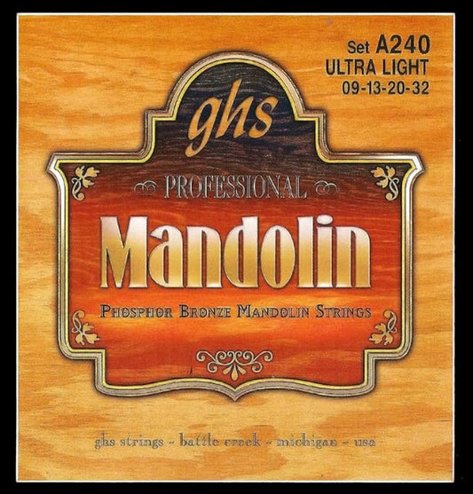 GHS Mandolin Strings - Ultra Light
