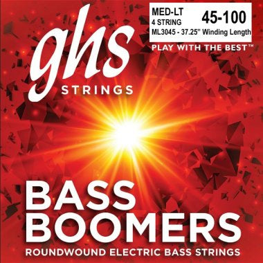 GHS Bass Boomer Bass Strings 45-100 - Medium Light