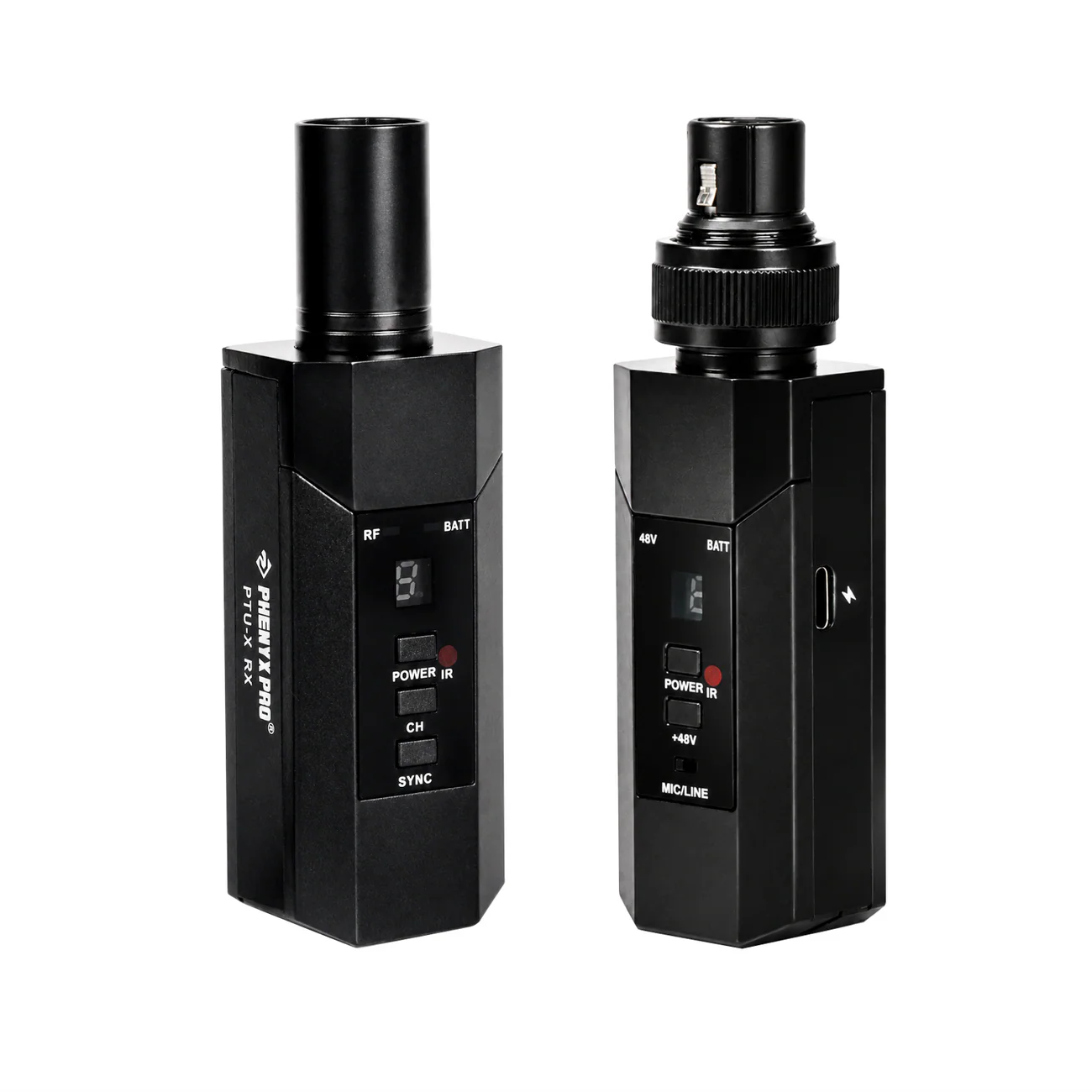 Phenyx Pro PTU-X Plug-on XLR Wireless Transmitter Receiver System