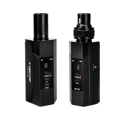Phenyx Pro PTU-X Plug-on XLR Wireless Transmitter Receiver System