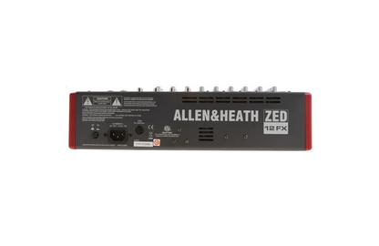 Allen & Heath ZED-12FX 12-channel Mixer with USB Audio Interface and Effects