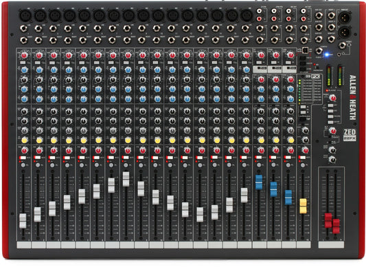Allen & Heath ZED-22FX 22-channel Mixer with USB Audio Interface and Effects