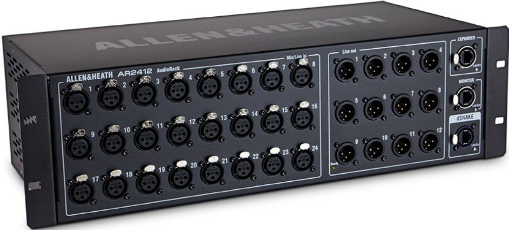 Allen & Heath AR2412 24x12 I/O Expander for Qu / Avantis / SQ Mixers