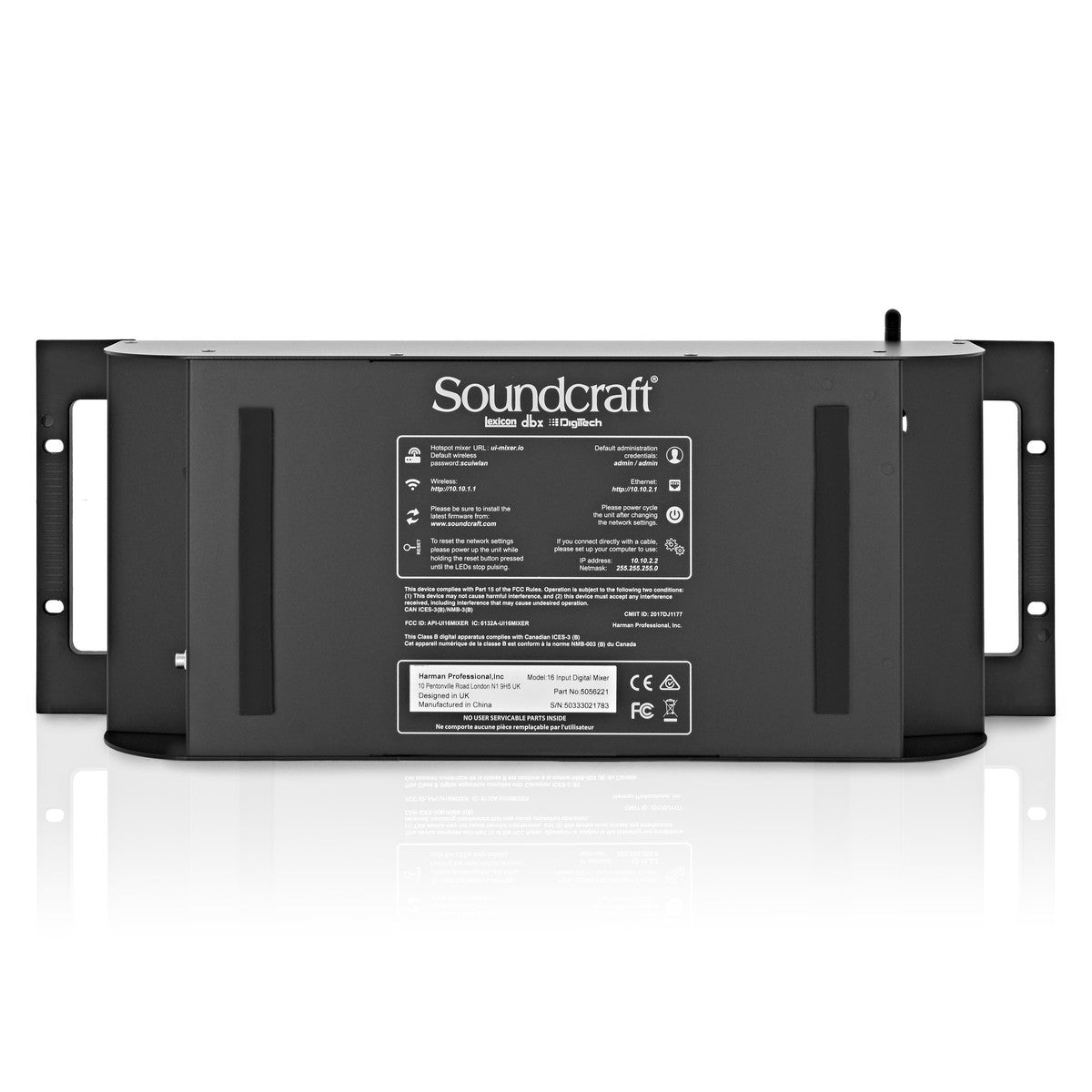 Soundcraft Ui16 16-channel Remote-controlled Digital Mixer