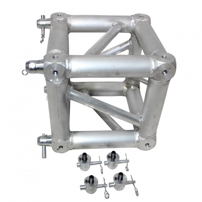 ProX XT-JB6W-2W 6 Way Square Truss Junction Block - Includes 2 Way 8 Half Conical Couplers