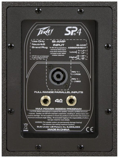 Peavey SP4 v2 4000W Dual 15 inch Passive Speaker