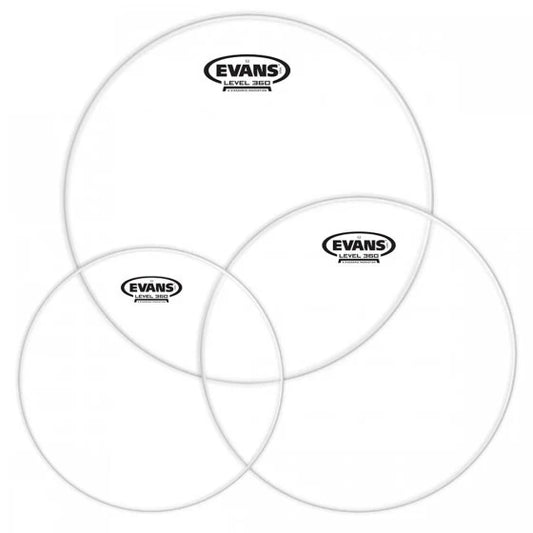 Evans G2 Clear Fusion Pack 10" 12" 14"