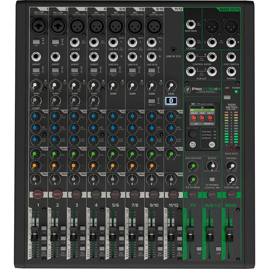 Mackie PROFX12V3+ 12-Channel Mixer Bluetooth