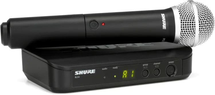 Shure BLX24/PG58 Wireless Handheld Microphone System