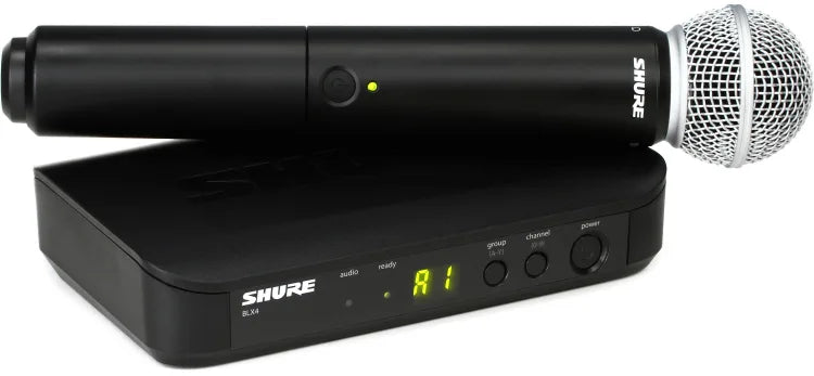Shure BLX24/SM58 Wireless Handheld Microphone System