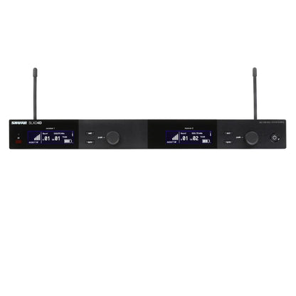 Shure SLXD24D/SM58 Dual-Channel Digital Wireless Handheld Microphone System with SM58 Capsules