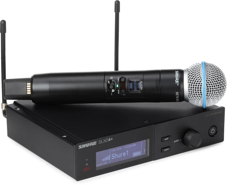 Shure SLXD24+/B58 Digital Wireless Handheld System