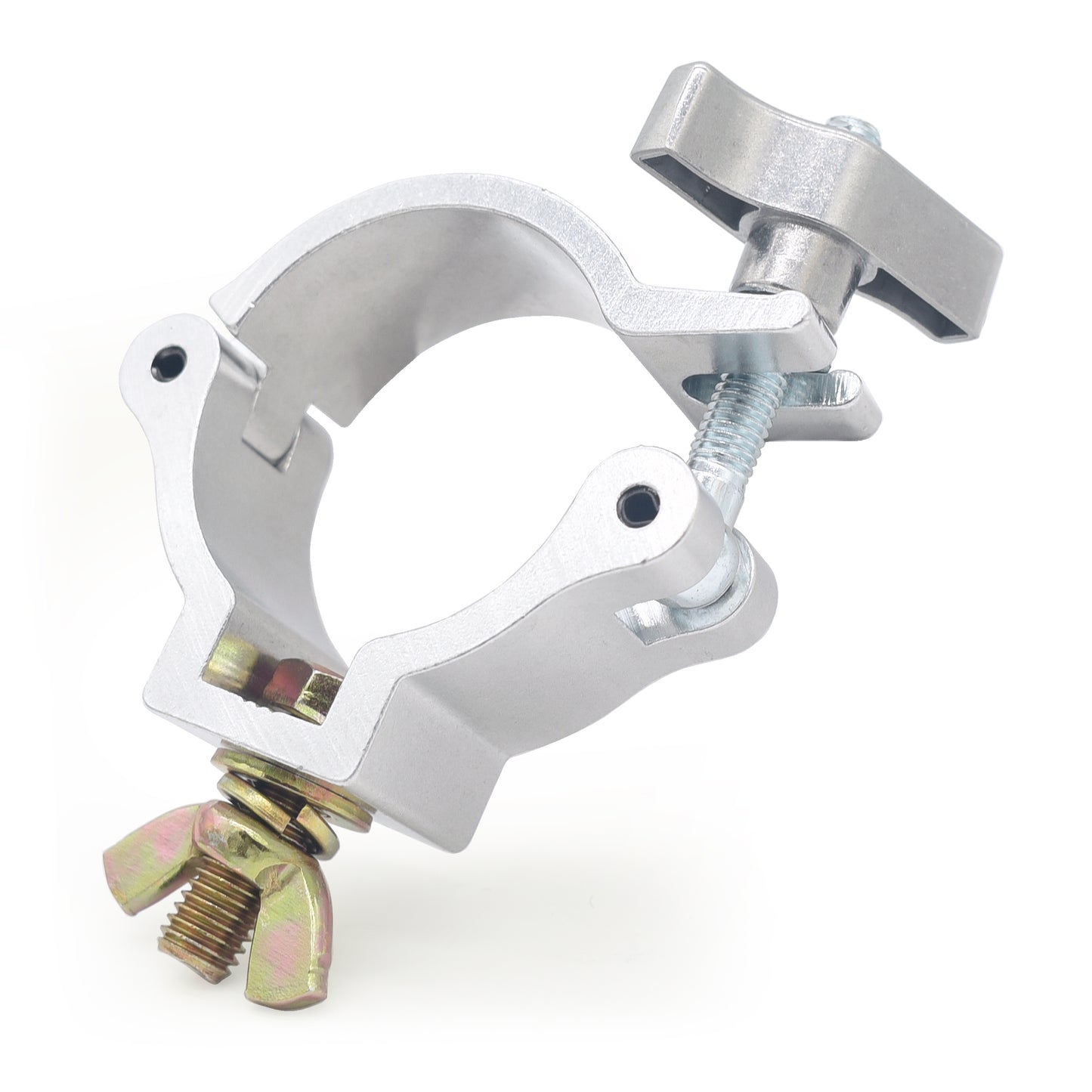 ProX T-C9H Aluminum Medium Duty O-Clamp with Big Wing Knob for Stage Truss Lighting fits 2.0 in Tube Capacity 165 LBS