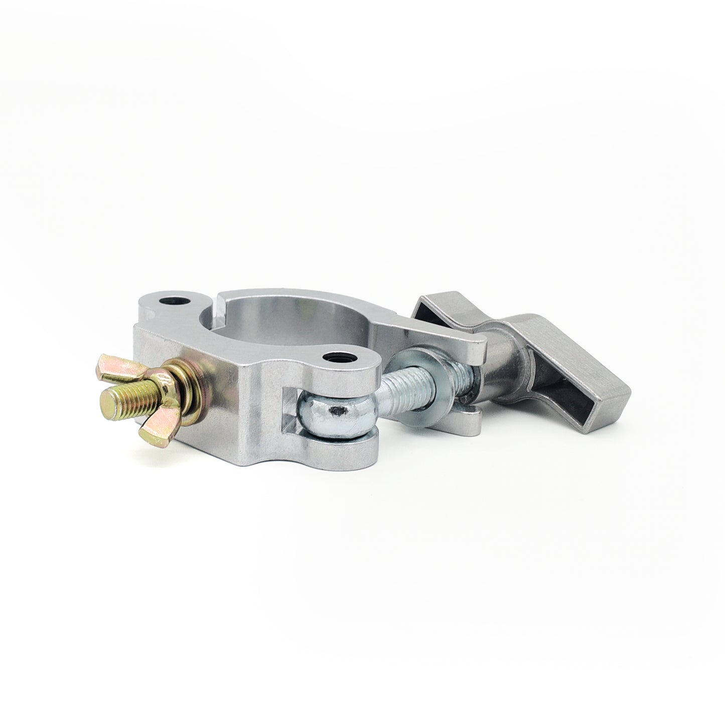 ProX T-C4SH Aluminum Pro Slim Stage Truss Lighting TÜV O-Clamp with Big Wing Knob fits 1.5-2.0 in Tube Capacity 661 LBS M10 Bolt