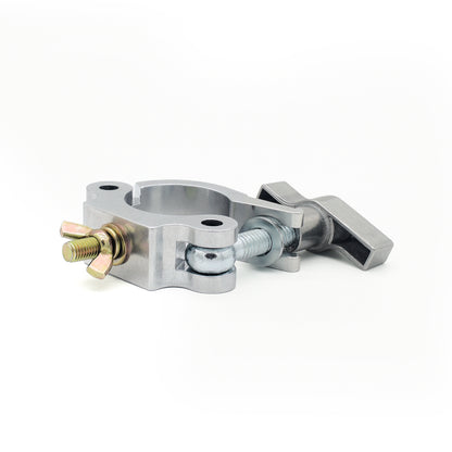 ProX T-C4SH Aluminum Pro Slim Stage Truss Lighting TÜV O-Clamp with Big Wing Knob fits 1.5-2.0 in Tube Capacity 661 LBS M10 Bolt